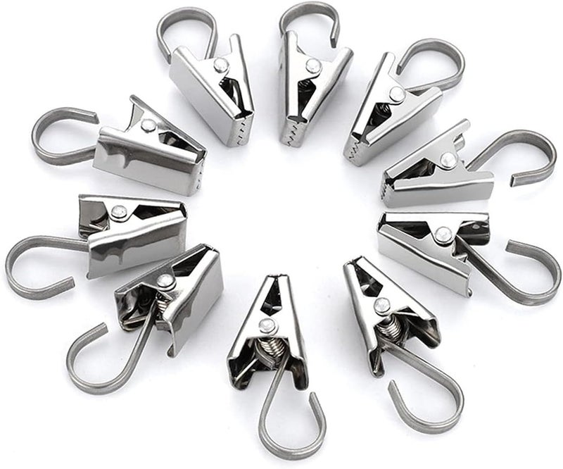 CEILINGRAIL Curtain Clips For Ceiling Curtain Track Flexible Curtains Tracks Bendable Ceiling's Rails Set for Window Door Shower Room Divider Curtains RV - Image 4